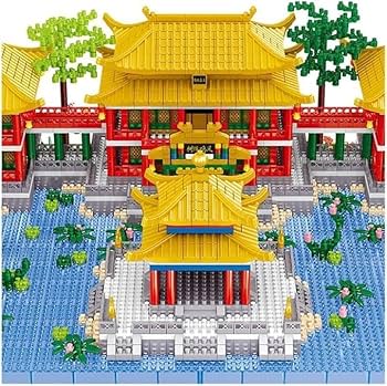 Amazon.co.jp: 老頤和園マイクロブロックセット 4951 個中国建築